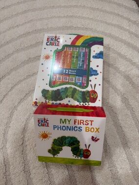 World of Eric Carle 12 Board Books &  My First Phonics Box